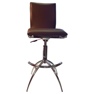 Barstool-60 - Adjustable Height, Brown 