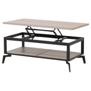 Cota Coffee Table - Adjustable Height, Gray 