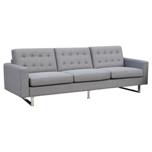 Beneva Fabric Sofa - Gray 