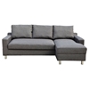 Turin Right Arm Facing Sofa Bed - Dark Gray - NSI-481510R