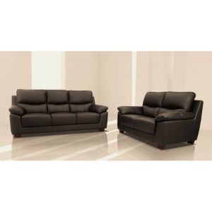 Renzo Sofa and Loveseat - Brown 