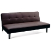 Ivan Modern Convertible Sofa - Tufted, Brown - NSI-427022