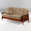 Aurora Futon Frame - Cherry/Chocolate - NDF-AURORA-CD