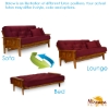 Eastridge Studio Line Futon Frame & Mattress Set - NF-ERDG-MOSET#