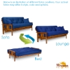 Stanford Studio Line Futon Frame & Mattress Set - NF-SFRD-MOSET#