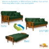 Westfield Studio Line Futon Frame & Mattress Set - NF-WFLD-MOSET#