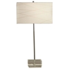 Criss Cross Table Lamp with Clear Base - NL-11153
