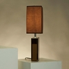 Hepburn Table Lamp in Bronze and Brown - NL-11379