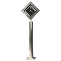 Time Lines Clock Pedestal