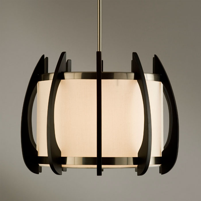 Arito Large Pendant with Drum Shade 