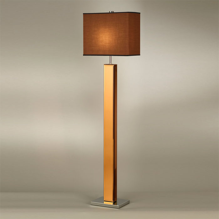 Hepburn Floor Lamp in Brown 