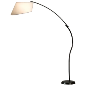 Ibis Arc Floor Lamp in White 