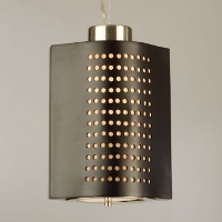 Squeeze Pendant in Dark Brown