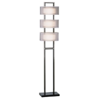 Amarillo Silver Accent Floor Lamp