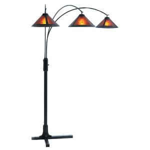 Mica 3-Light Arc Floor Lamp 
