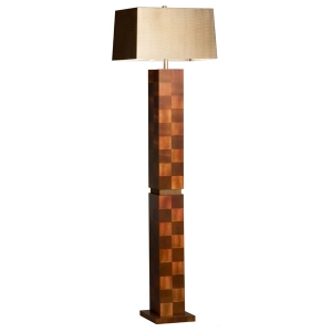 Root Beer Squared Floor Lamp 