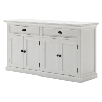 Halifax Classic Buffet Table - Pure White