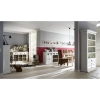 Halifax Buffet with 6 Baskets - Pure White - NSOLO-B128