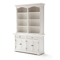 Provence Hutch Cabinet - Pure White