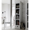 Halifax Bookshelf with Drawer - Pure White - NSOLO-CA601