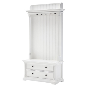 Provence Hall Tree - Pure White 