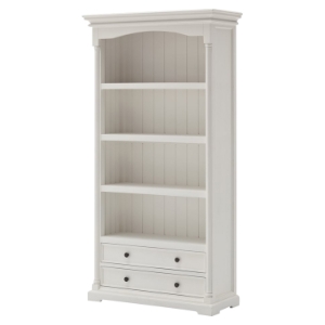 Provence Bookcase - Pure White 