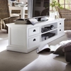 Halifax Large ETU with 4 Drawers - Pure White - NSOLO-CA631