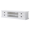 Halifax Large ETU with 4 Drawers - Pure White - NSOLO-CA631