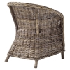 Wickerworks Bonsun Armchair with Cushion - Natural Gray (Set of 2) - NSOLO-CR08
