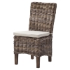 Wickerworks Morin Dining Chair with Cushion - Natural Gray (Set of 2) - NSOLO-CR14