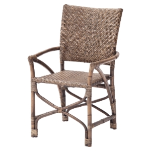 Wickerworks Countess Chair - Natural Rustic (Set of 2) 