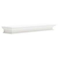 Halifax Floating Extra Long Wall Shelf - Pure White