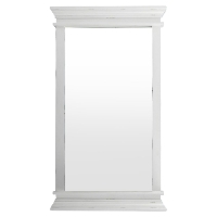 Halifax Portrait Rectangular Mirror - Pure White
