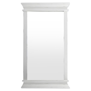 Halifax Portrait Rectangular Mirror - Pure White 