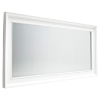 Halifax Grand Rectangular Mirror - Pure White 