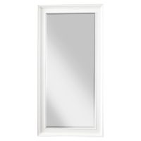 Halifax Rectangular Mirror Profile - Pure White