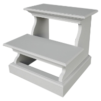 Halifax Bed Step - Pure White
