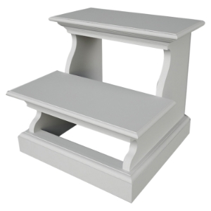 Halifax Bed Step - Pure White 