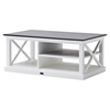 Halifax Contrast Rectangular Coffee Table - Pure White - NSOLO-T756CT