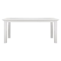 Halifax 63" Rectangular Dining Table - Pure White