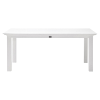 Halifax 71" Rectangular Dining Table - Pure White