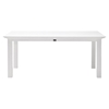 Halifax 71" Rectangular Dining Table - Pure White - NSOLO-T759-180