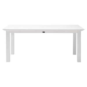 Halifax 71" Rectangular Dining Table - Pure White 