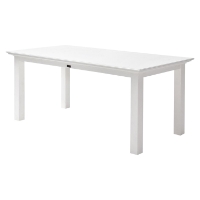 Halifax 79" Rectangular Dining Table - Pure White