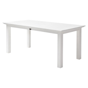Halifax 79" Rectangular Dining Table - Pure White 