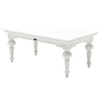 Provence Rectangular Coffee Table - Pure White