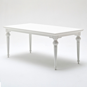 Provence 71" Rectangular Dining Table - Pure White 