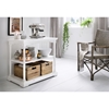 Bordeaux Small Kitchen Table - 2 Boxes, White Distressed - NSOLO-T785