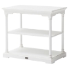 Bordeaux Small Kitchen Table - 2 Boxes, White Distressed - NSOLO-T785
