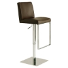 Matteo Adjustable Leather Piston Stool - Swivel - NVO-HGAF1XX-PS